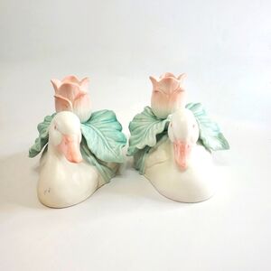 Fitz and Floyd candle holders